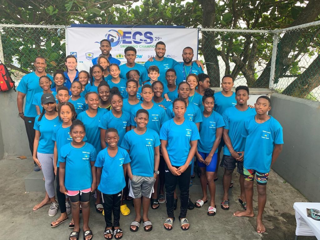 2nd Place for Team Saint Lucia at the 29th OECS Swim Championship 2019